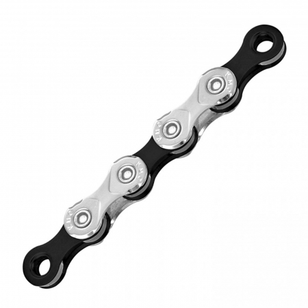ACCESORII/COMPONENTE - Lant KMC X10, 112 zale, za rapida, compatibil 10 viteze, argintiu/negru