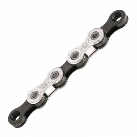 ACCESORII/COMPONENTE - Lant KMC X12, 1/2 x 11/128 Inch, 126 zale, za rapida, 12 viteze, argintiu/negru