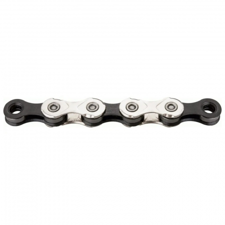 Lant KMC X12, 1/2 x 11/128 Inch, 126 zale, za rapida, 12 viteze, argintiu/negru [1]