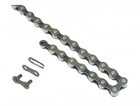 TRANSMISIE - Lant FORCE PYC X410, 1/2"x1/8", za rapida, 114 zale, compatibil 1/3 viteze, argintiu