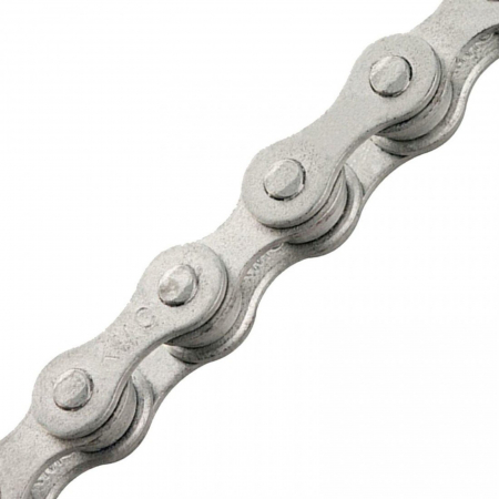 Lant KMC B1 Narrow Rust Buster, 1/2"X3/32", 112 zale, za rapida, compatibil single speed, argintiu mat [1]