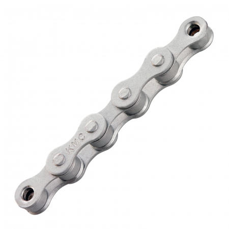 Lant KMC B1 Narrow Rust Buster, 1/2"X3/32", 112 zale, za rapida, compatibil single speed, argintiu mat [0]