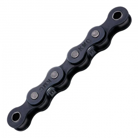 LANTURI - Lant KMC B1 Wide Black, 112 zale, za rapida, 1/2"x1/8", compatibil single speed, negru