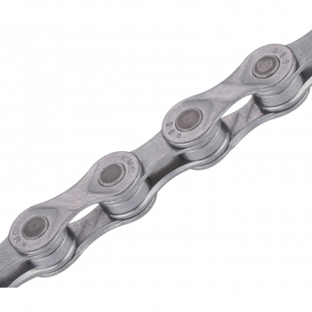 Lant KMC E8 EPT E-Bike, 133 zale, za rapida, compatibil 8 viteze, argintiu [1]