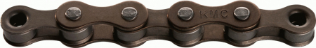 Lant Bicicleta Kmc S1 - 1/2 x 1/8 inch, 1 Viteze, Maro [1]