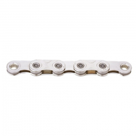 LANTURI - Lant KMC X Flat Silver ceruit, 126 zale, za rapida, compatibil 12/13 viteze, argintiu