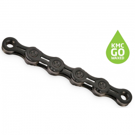 ACCESORII/COMPONENTE - Lant KMC X11EL Black Tech ceruit, 118 zale, za rapida, 11 viteze, negru