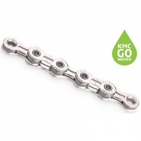 LANTURI - Lant KMC X11EL Silver ceruit, 118 zale, compatibil 11 viteze, argintiu