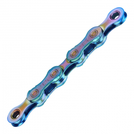 ACCESORII/COMPONENTE - Lant KMC X12 Aurora Blue, za rapida, 126 zale, compatibil 12 viteze, cerat