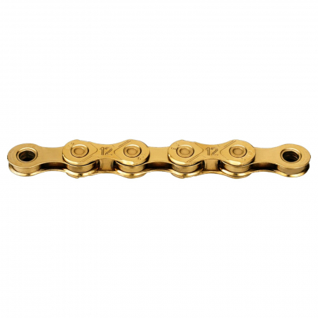 Lant KMC X12 Ti-N Gold cerat,  za rapida, 126 zale, compatibil 12 viteze, auriu [1]