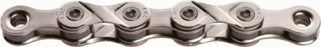 Lant Bicicleta KMC X8 - 1/2 x 3/32 inch, 8 Viteze, Argintiu-Gri [1]