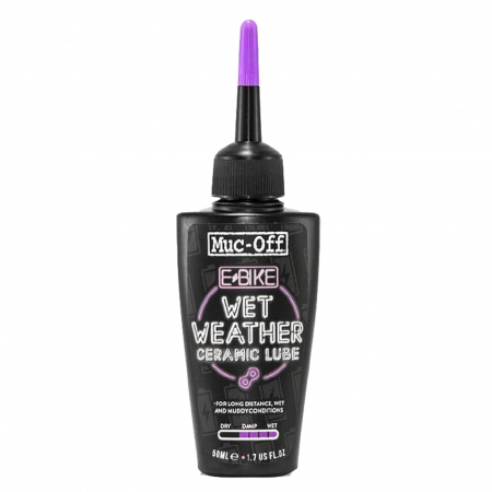 LUBRIFIERE - Lubrifiant MUC-OFF E-Bike Wet Weather Chain Lube 50 ml