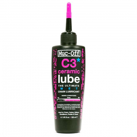 INTRETINERE - Lubrifiant MUC-OFF Wet Ceramic Lube 120 ml