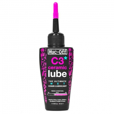 LUBRIFIERE - Lubrifiant MUC-OFF Wet Ceramic Lube 50 ml