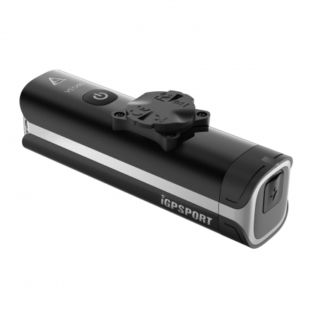 Lumina fata iGPSPORT Smart Front Light VS1200, 1200 Lumeni, cu prindere M80, negru [2]