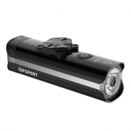 Lumina fata iGPSPORT Smart Front Light VS1200, 1200 Lumeni, cu prindere M80, negru [1]