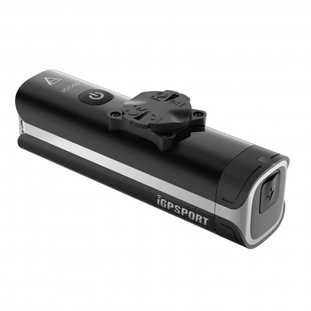 Lumina fata iGPSPORT Smart Front Light VS1200 cu prindere M82 1200 lumeni, negru [2]