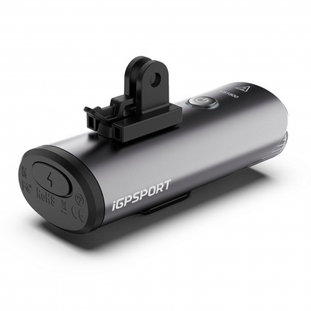 Lumina fata iGPSPORT Smart Front Light VS1800, 1800 lumeni, gri [8]
