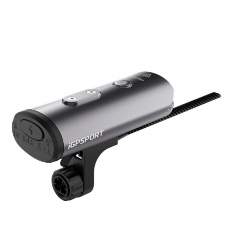 Lumina fata iGPSPORT Smart Front Light VS1800, 1800 lumeni, gri [9]