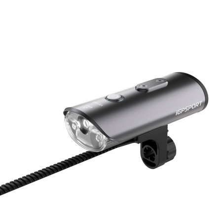 Lumina fata iGPSPORT Smart Front Light VS1800, 1800 lumeni, gri [10]