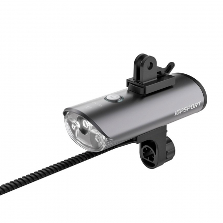 Lumina fata iGPSPORT Smart Front Light VS1800, 1800 lumeni, gri [11]