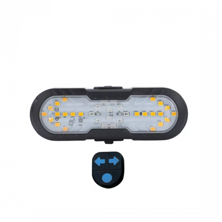 Lumina spate cu semnalizare Fivestars Signal STL-100, telecomanda wireless, avertizare acustica, acumulator 1200 mAh [1]