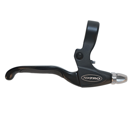 FRANE - Maneta frana dreapta TEKTRO CL530-TS-R, twist grip, V-Brake, 4 fingers, aluminiu, negru/argintiu