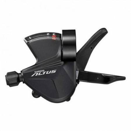 MANETE SCHIMBATOARE - Maneta schimbator stanga/fata SHIMANO Altus RapidFire Plus SL-M2010, 3 viteze, negru
