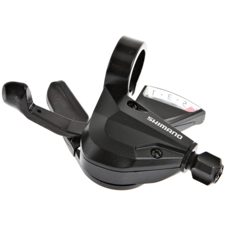 Maneta schimbator dreapta/spate SHIMANO Altus RapidFire Plus SL-M310-R7A, cablu 2050 mm, 7 viteze, negru [2]