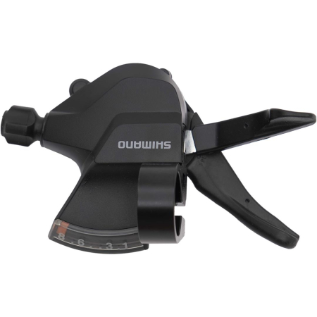 Maneta schimbator dreapta/spate SHIMANO Altus RapidFire Plus SL-M315-8-RA, cablu 2050 mm, 8 viteze, negru [2]