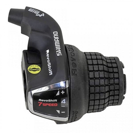 Maneta schimbator dreapta/spate SHIMANO Tourney SL-RS35-7R, RevoShift, 7 viteze, negru [1]
