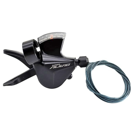 Maneta schimbator dreapta/spate SHIMANO Alivio RapidFire Plus SL-M3100, 9 viteze, negru [1]