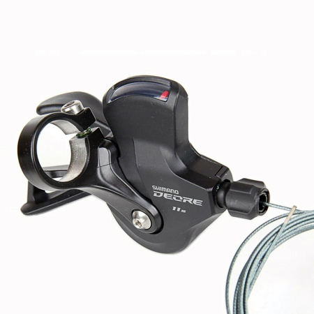 Maneta schimbator dreapta/spate SHIMANO Deore RapidFire Plus SL-M5100, 11 viteze, negru [3]