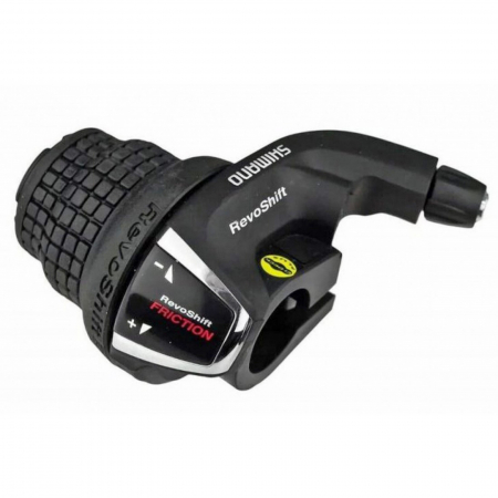 MANETE SCHIMBATOARE - Maneta schimbator stanga/fata SHIMANO Tourney SL-RS35-LN, RevoShift, 3 viteze, negru