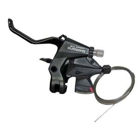 FRANE - Maneta schimbator/frana stanga/fata SHIMANO Altus ST-M310 RapidFire Plus, cablu 1800 mm, 3 viteze, negru