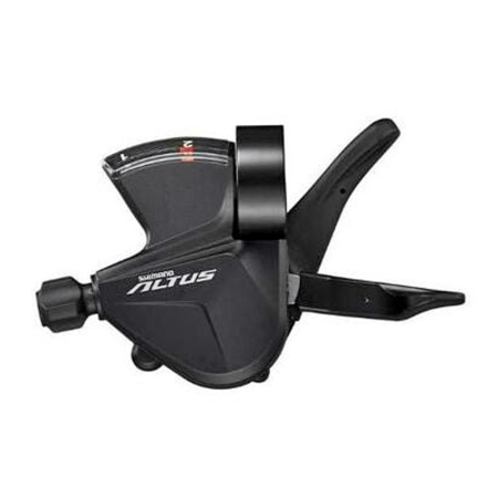 MANETE SCHIMBATOARE - Maneta schimbator stanga/fata SHIMANO Altus SLM-20102-LB RapidFire Plus, cablu 1800 mm, 2 viteze, negru