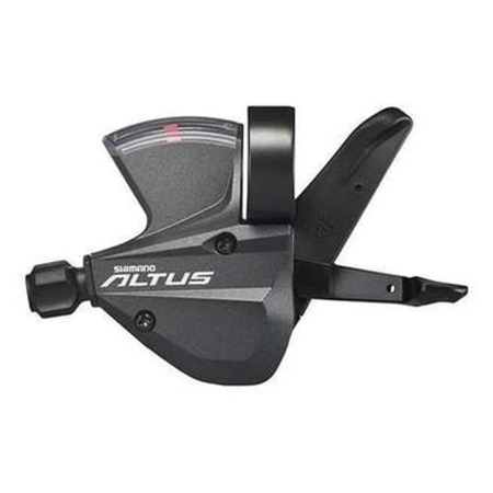MANETE SCHIMBATOARE - Maneta schimbator stanga/fata SHIMANO Altus SL-M370, cablu 2050 mm, 3 viteze, negru