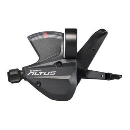 MANETE SCHIMBATOARE - Maneta schimbator stanga/fata SHIMANO Altus ASLM370LB, cablu 1800 mm, 3 viteze, negru