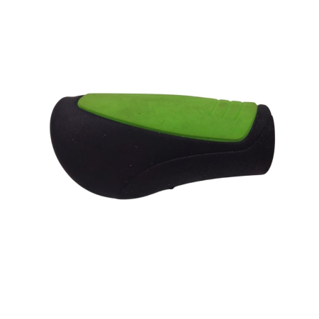 COMPONENTE - Mansoane bicicleta Ergo, 90mm, Negru-Verde