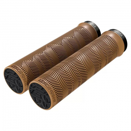 ACCESORII/COMPONENTE - Mansoane TRUVATIV Locking Grips Descendant 32/133 mm, cauciuc maro