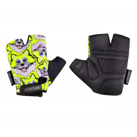 ECHIPAMENT CICLISM - Manusi ciclism copii FORCE Wolfie Kid