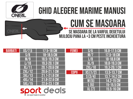 Manusi ciclism copii O'NEAL Matrix Villain [3]