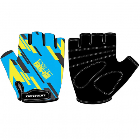 ECHIPAMENT CICLISM - Manusi ciclism DEVRON 8202, marime L, negru/albastru
