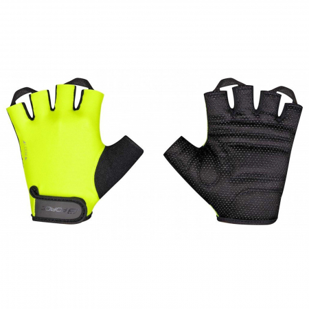 ECHIPAMENT CICLISM - Manusi ciclism FORCE Look, galben fluo/negru, marime XL