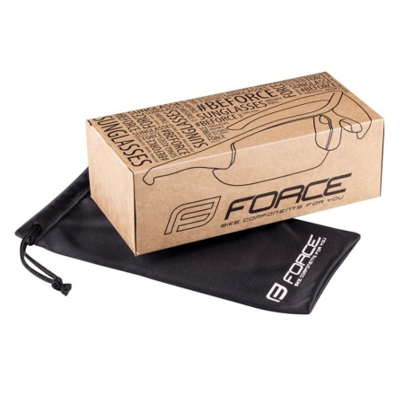 Ochelari ciclism FORCE Everest, lentila negru laser [4]