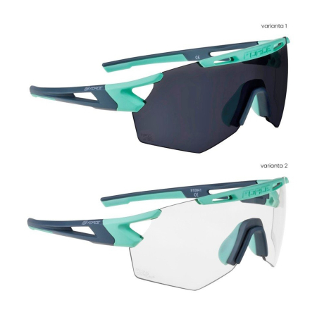 Ochelari ciclism FORCE Arcade Mint Stormy, lentile fotocromatice [1]