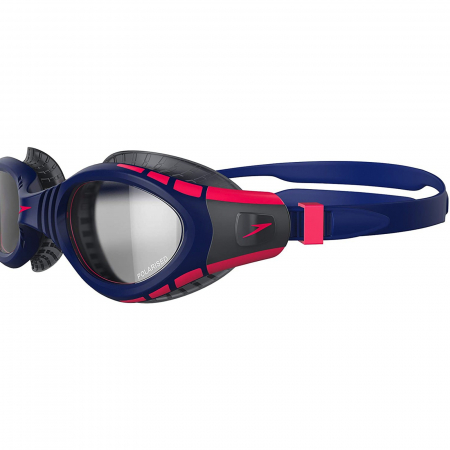 Ochelari inot adulti SPEEDO Futura Biofuse Flexiseal Polarised Triathlon, bleumarin/rosu [1]