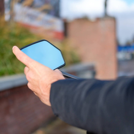 Oglinda dreapta BBB E-View BBM-02, colier prindere pe ghidon 22.2 mm, negru [5]