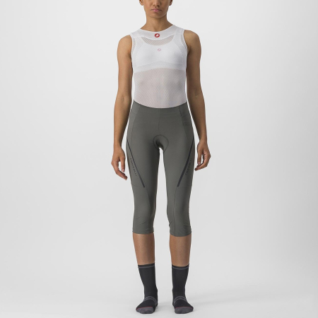 PANTALONI - Pantaloni ciclism 3/4 fara bretele CASTELLI Velocissima 3, de dama