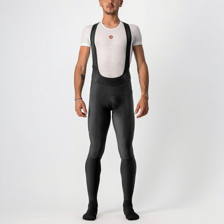 PANTALONI - Pantaloni ciclism lungi cu bretele CASTELLI Velocissimo 5 Reflex